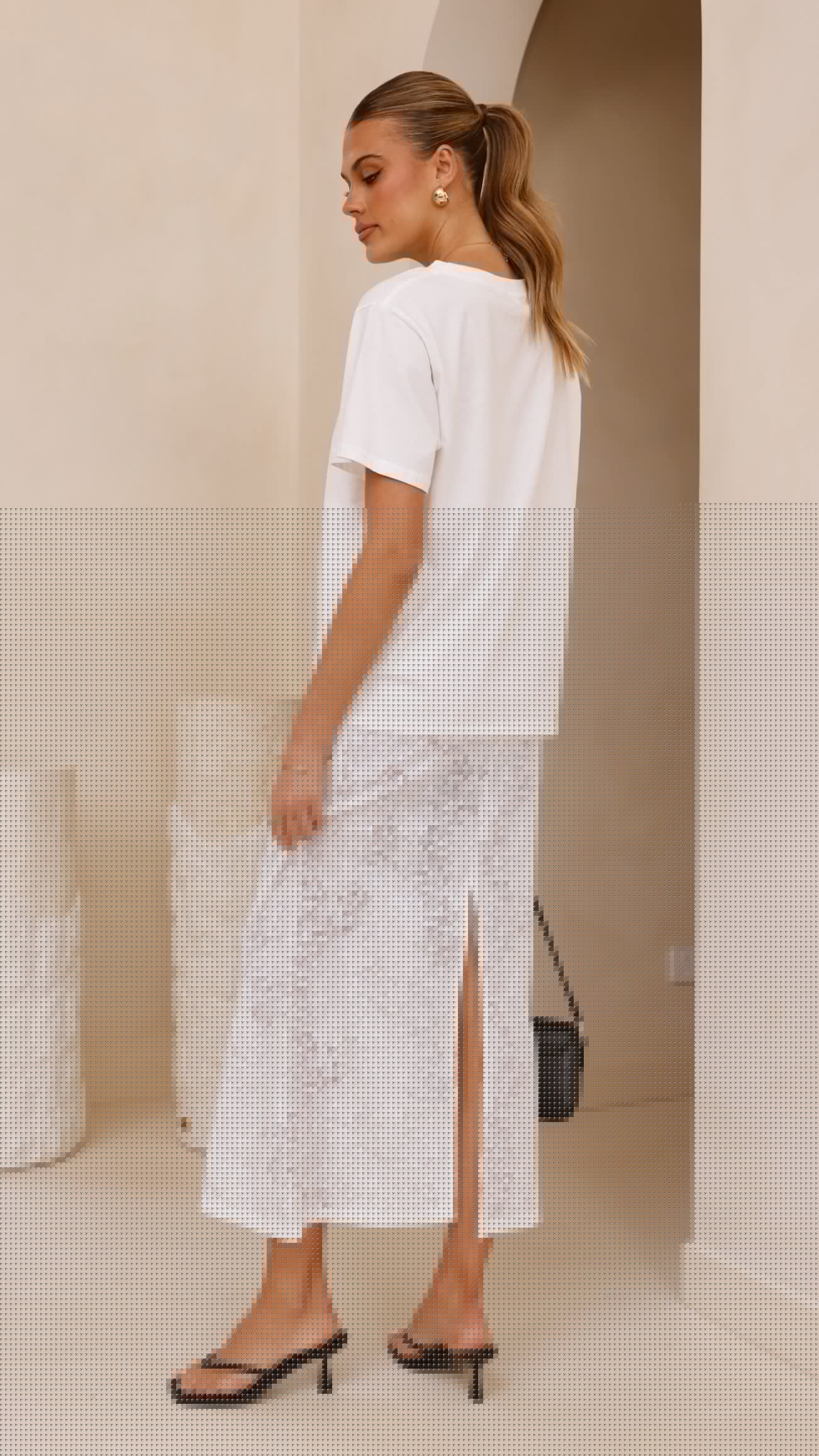 Louisa Lace Maxi Skirt - White