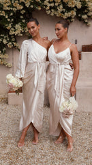 Tyra Maxi Dress - Champagne