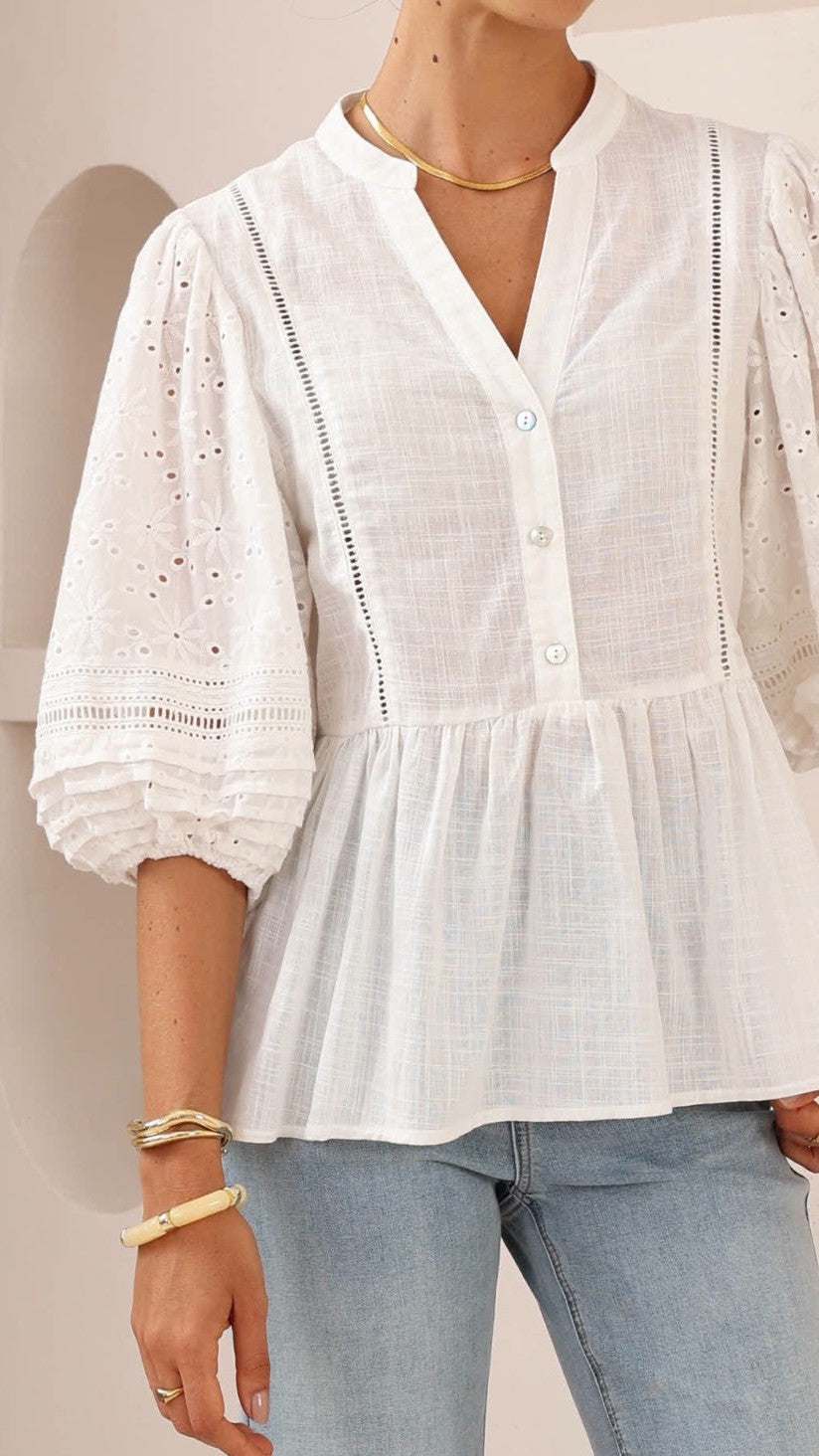 Winslet Top - White