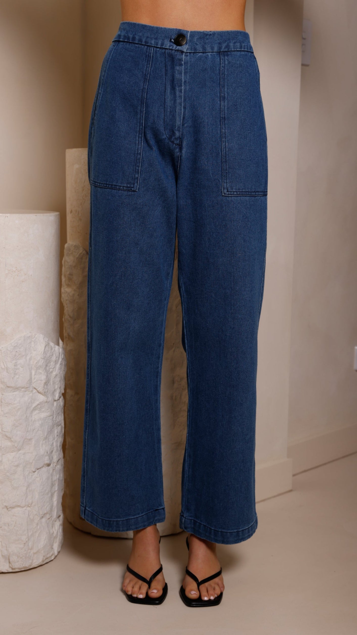 Amy Pants - Dark Denim