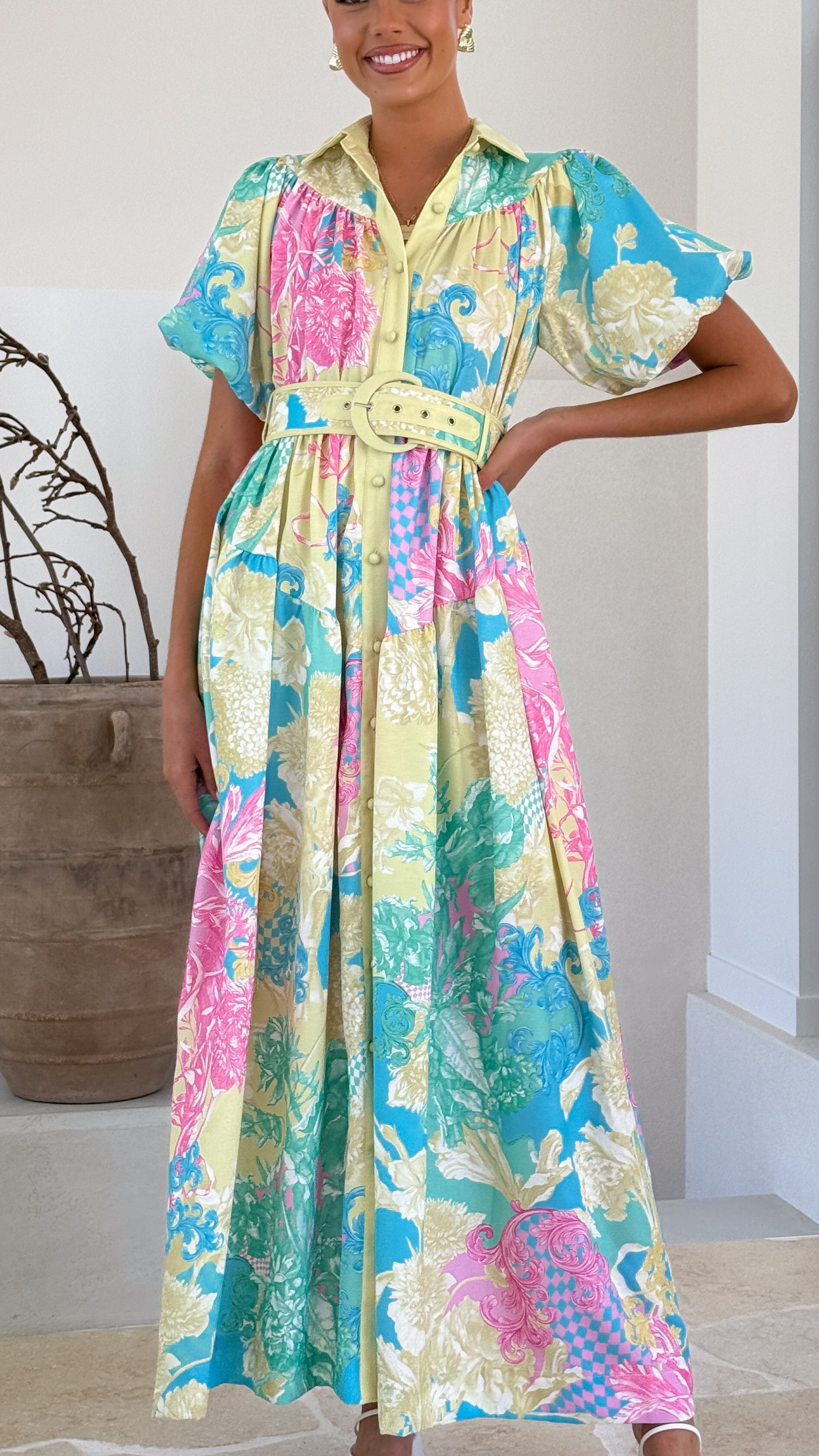 Milan Maxi Dress - Sun Kissed Summer