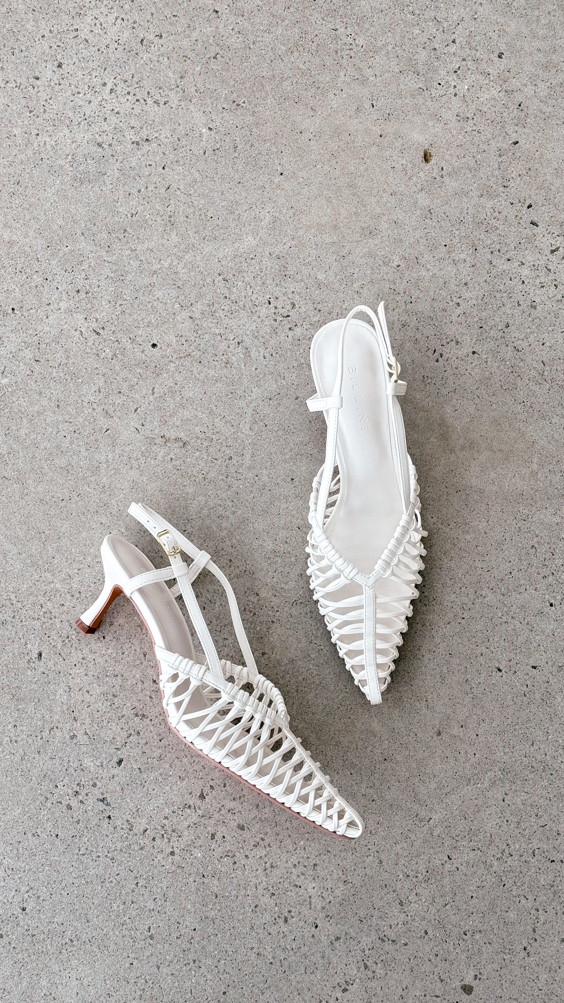 Vasper Heel - White