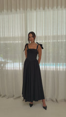 Haisley Maxi Dress - Black