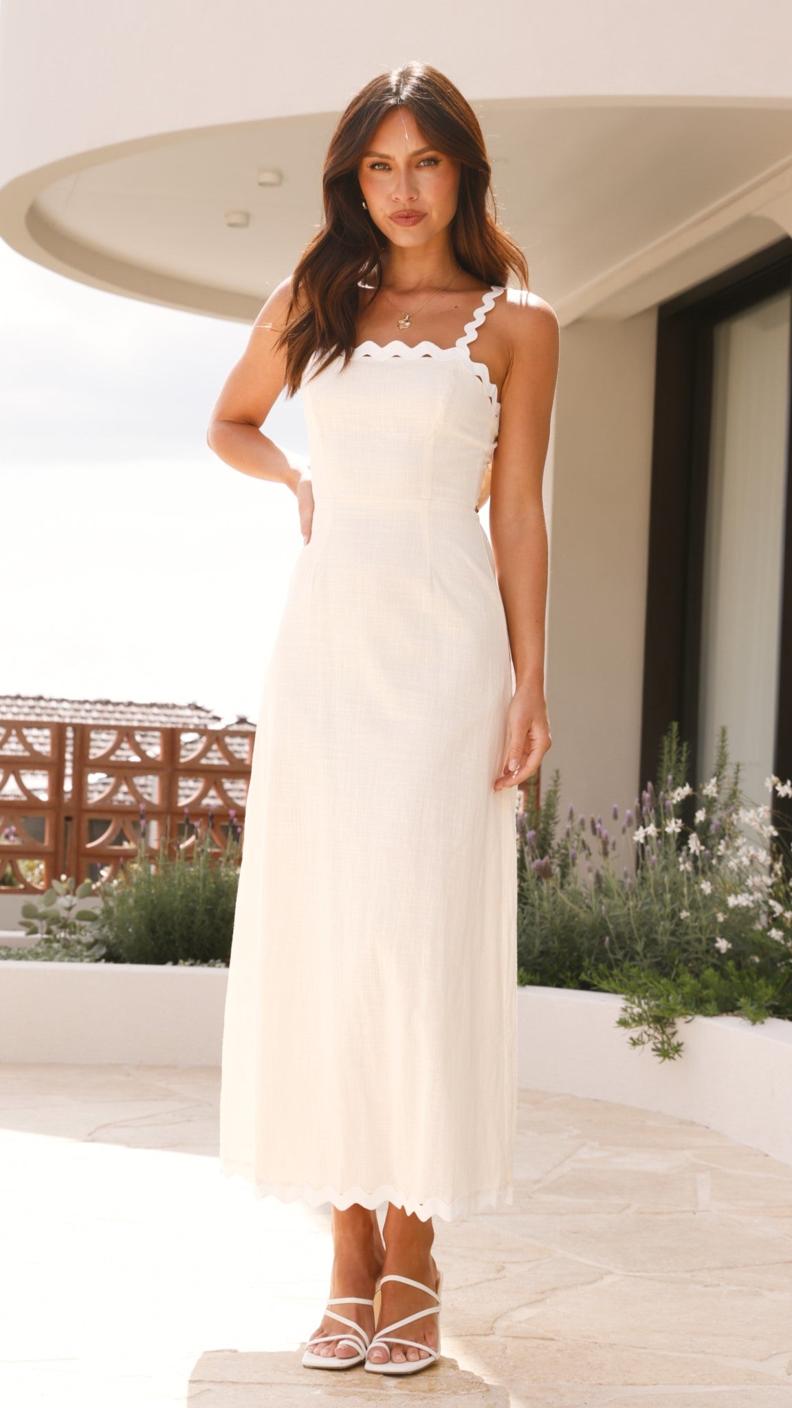 Fiora Maxi Dress - Oat